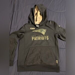 Kids Nike NFL patriots hooded sweatshirt